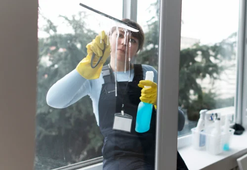 Nettoyage de vitres intérieures et extérieures à Saint-Laurent-de-Muret